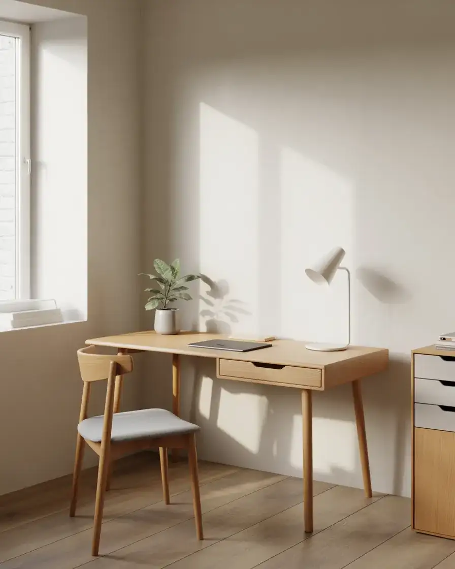 Scandinavian Minimalism with Natural Wood 2