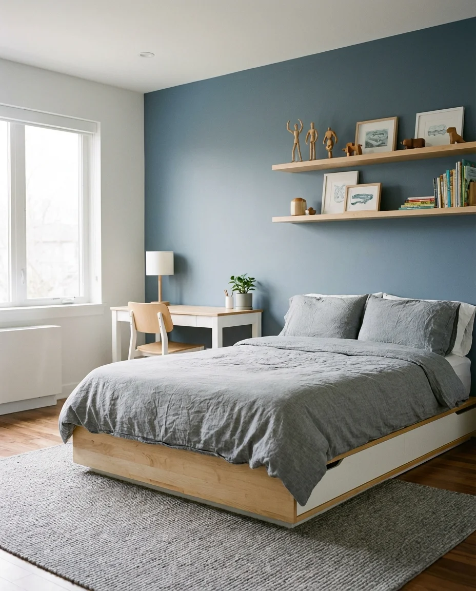 Simple Modern Boys Room 1