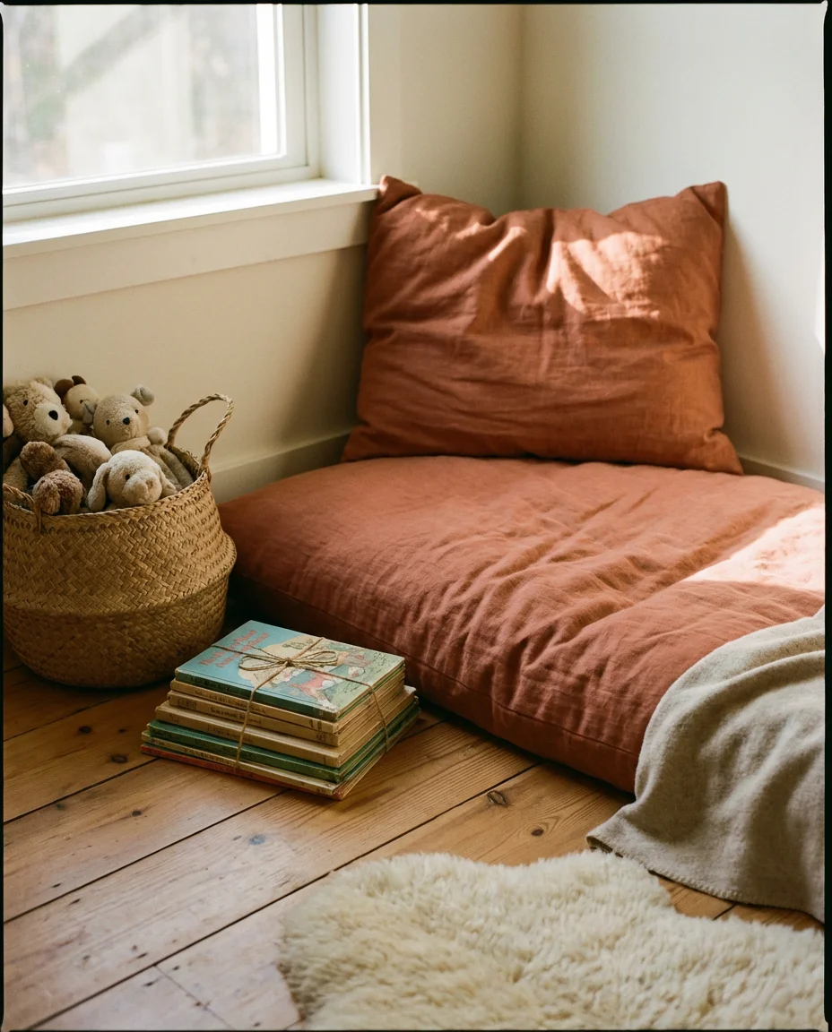 Simple Reading Nook Corner 2