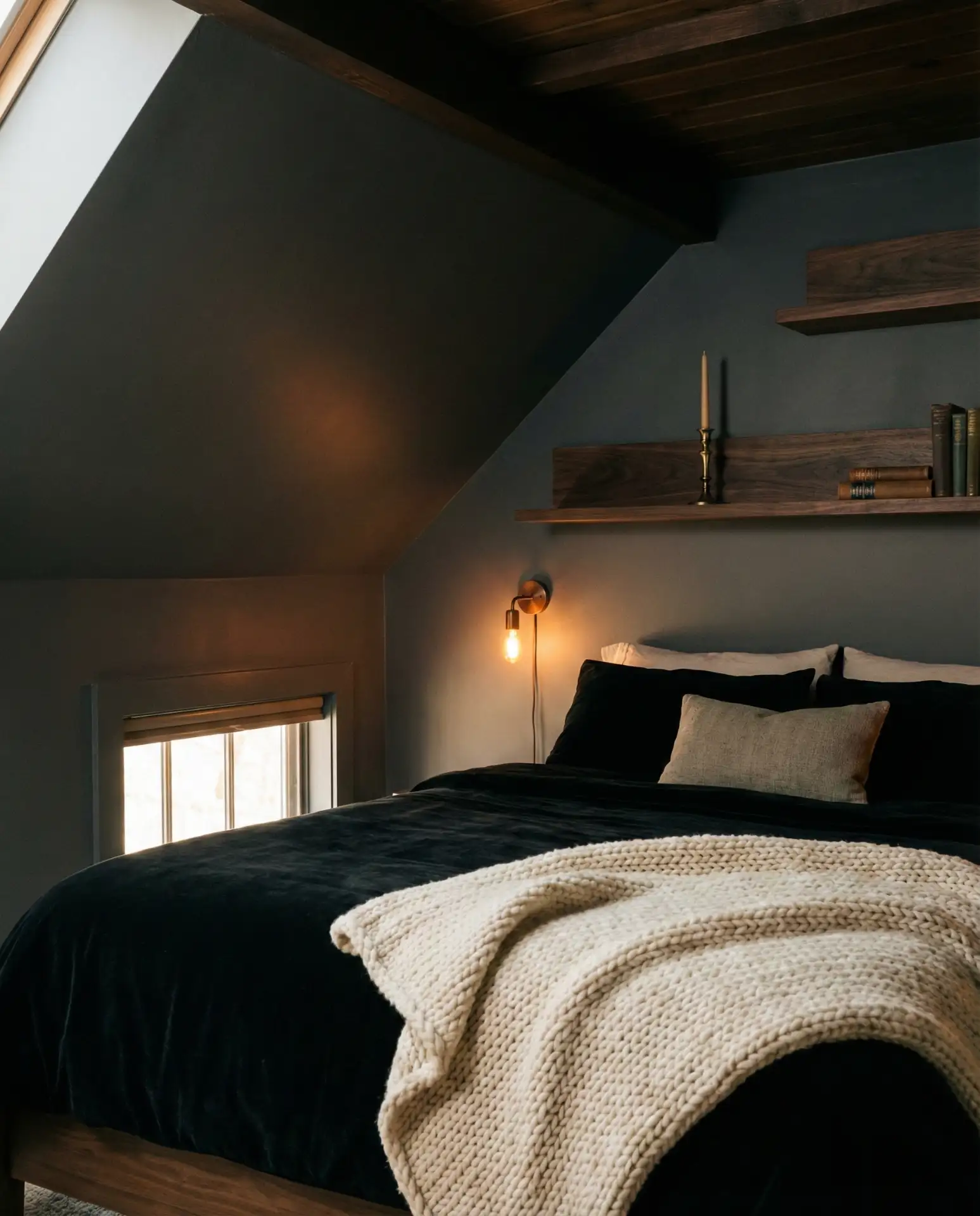 Sleek Modern Master Suite with Floor-to-Ceiling Glass 2