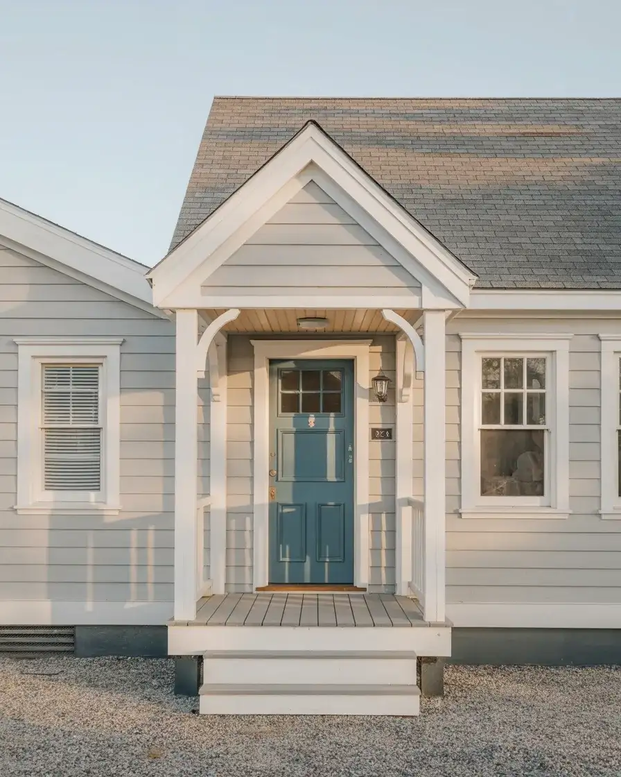 Soft Grey with Coastal Blue Accents 2