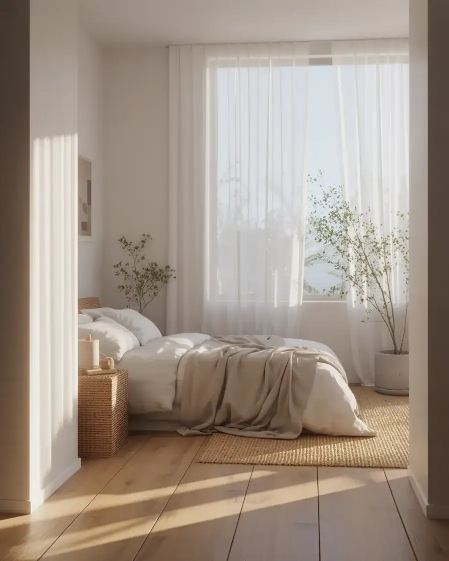 Soft White Sheers for Airy Elegance 1