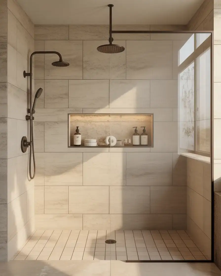 Spa-Style Walk-In Shower Upgrade 1