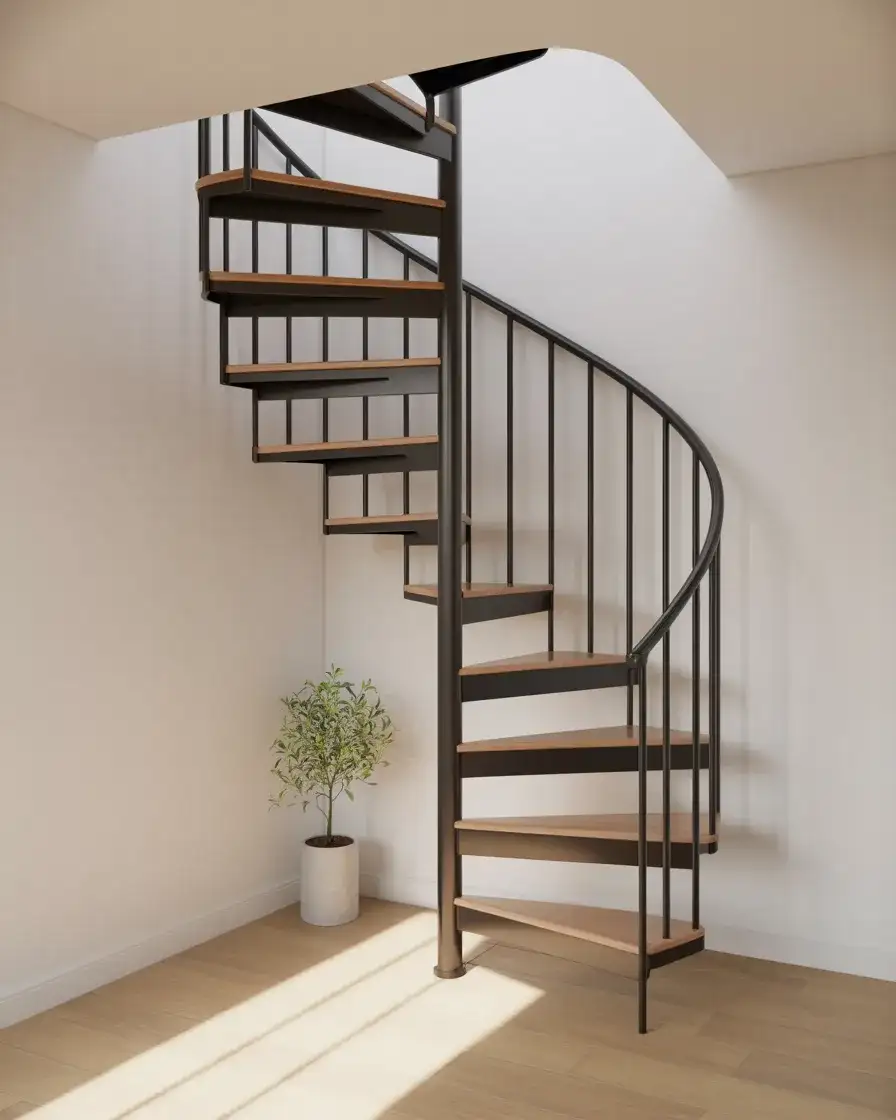 Spiral Staircases for Compact Footprints 2