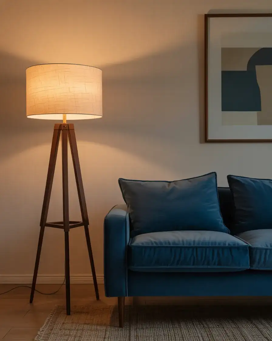 Statement Lamps for Blue Couches 2