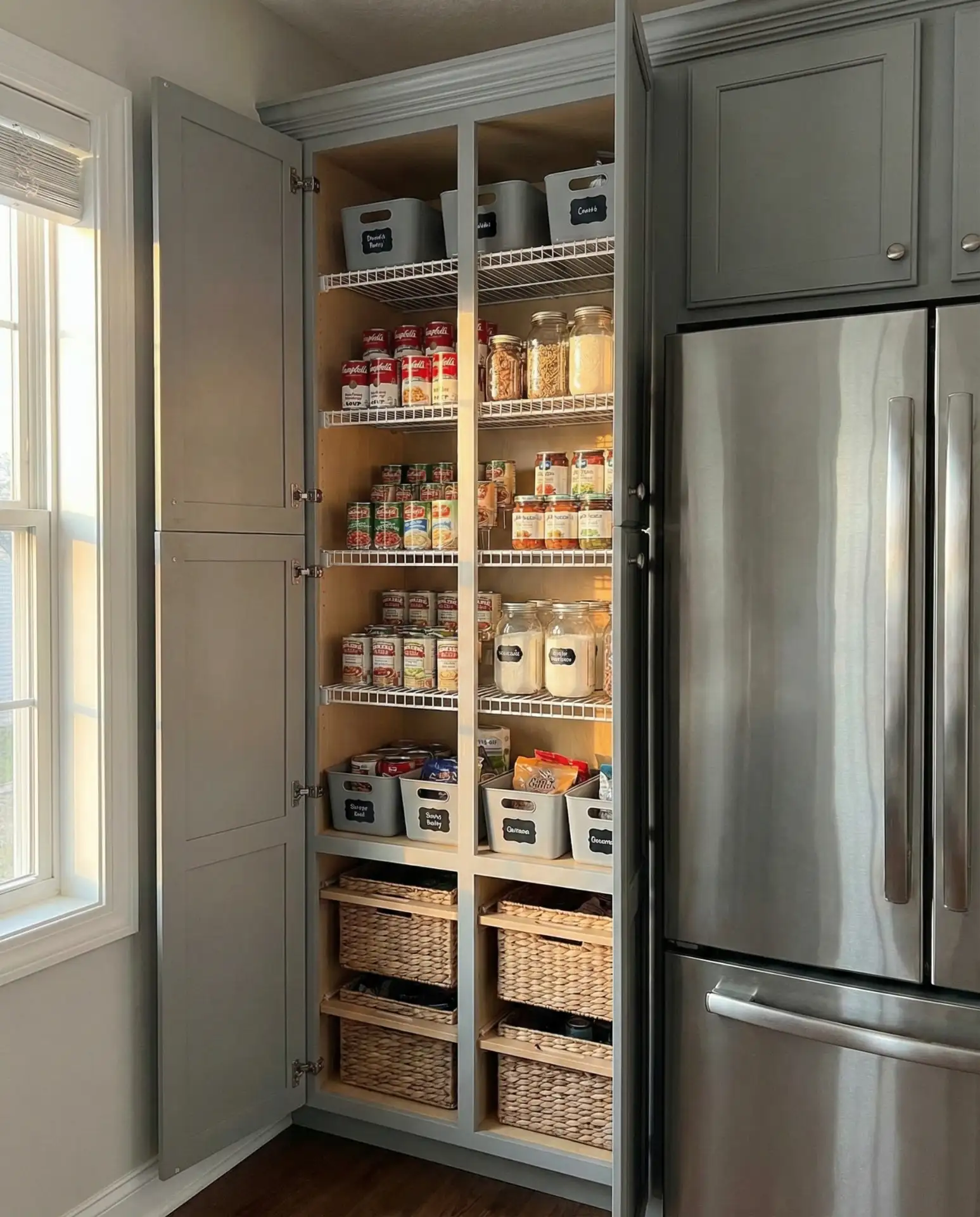 Tall Pantry Cabinets for Maximum Storage 1