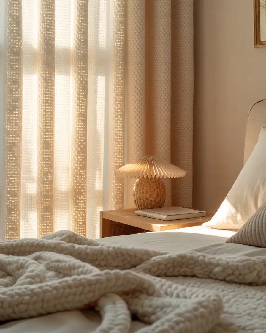 Textured Bouclé or Chunky Weave 2