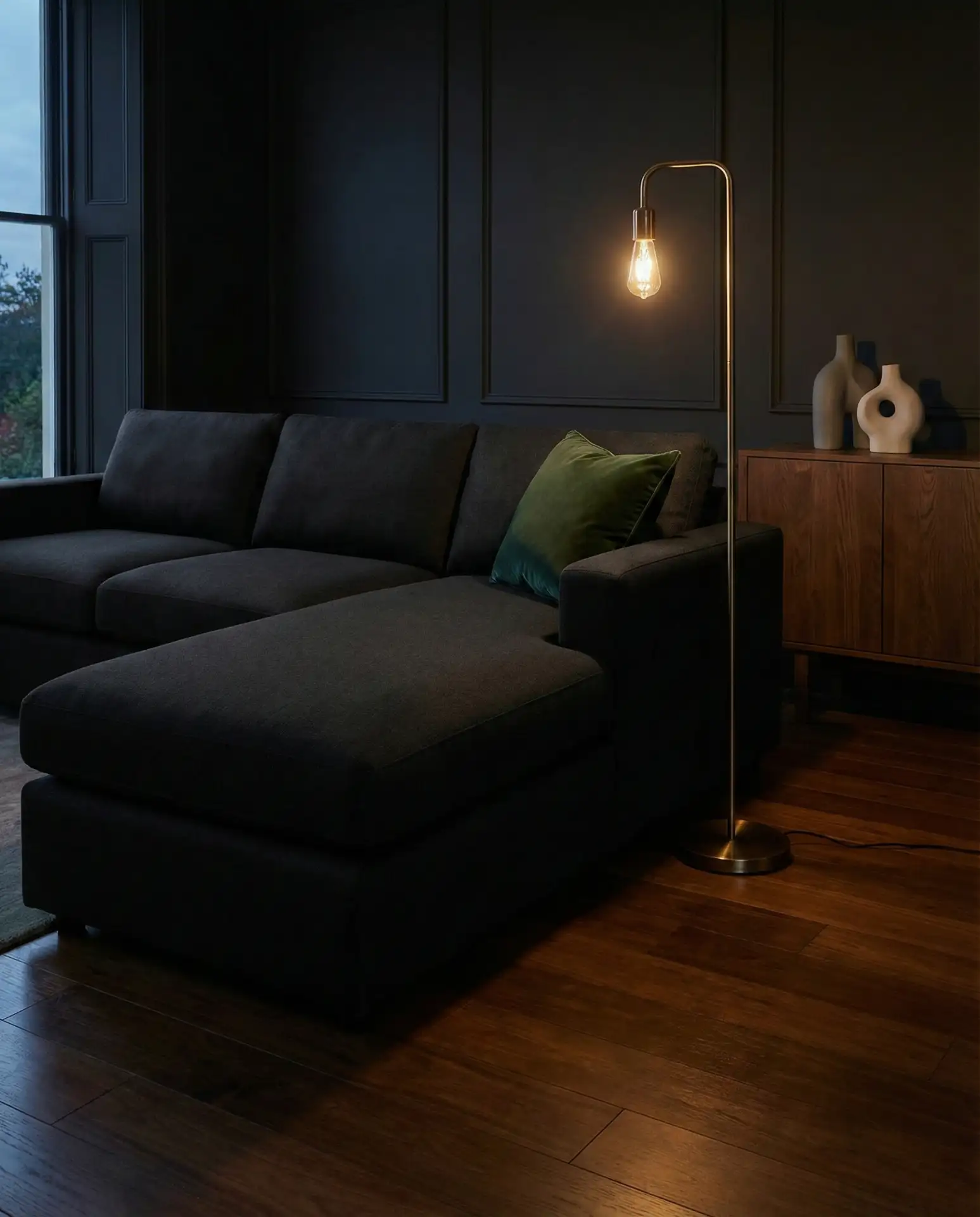 The All-Black Sectional Drama 1