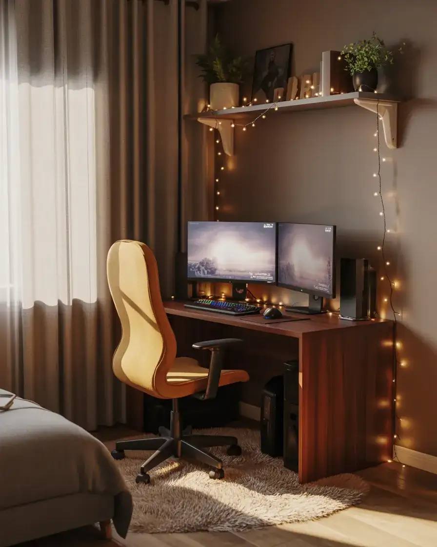 The Cozy Bedroom Gaming Corner 1