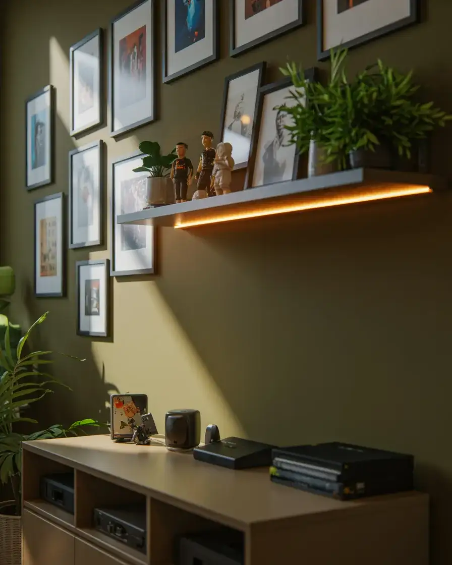 The DIY Wall Decor Gallery Gaming Room 1