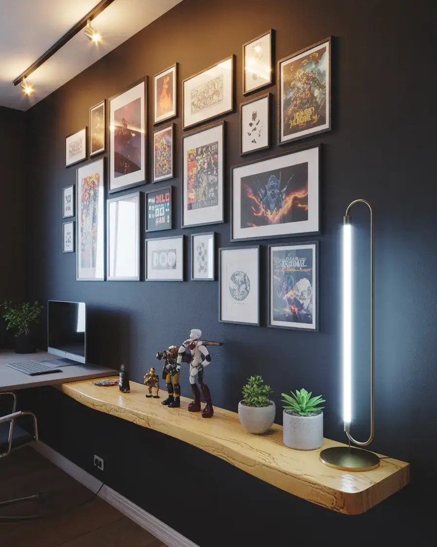 The DIY Wall Decor Gallery Gaming Room 2