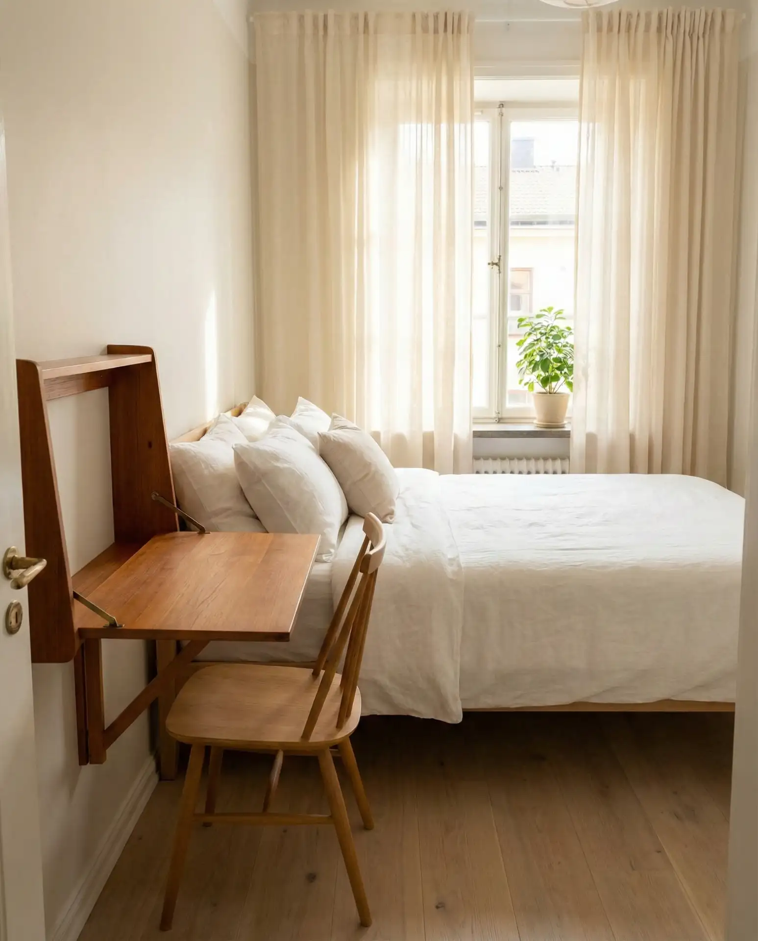 The Double Bed Guest Room with Foldable Extras 2