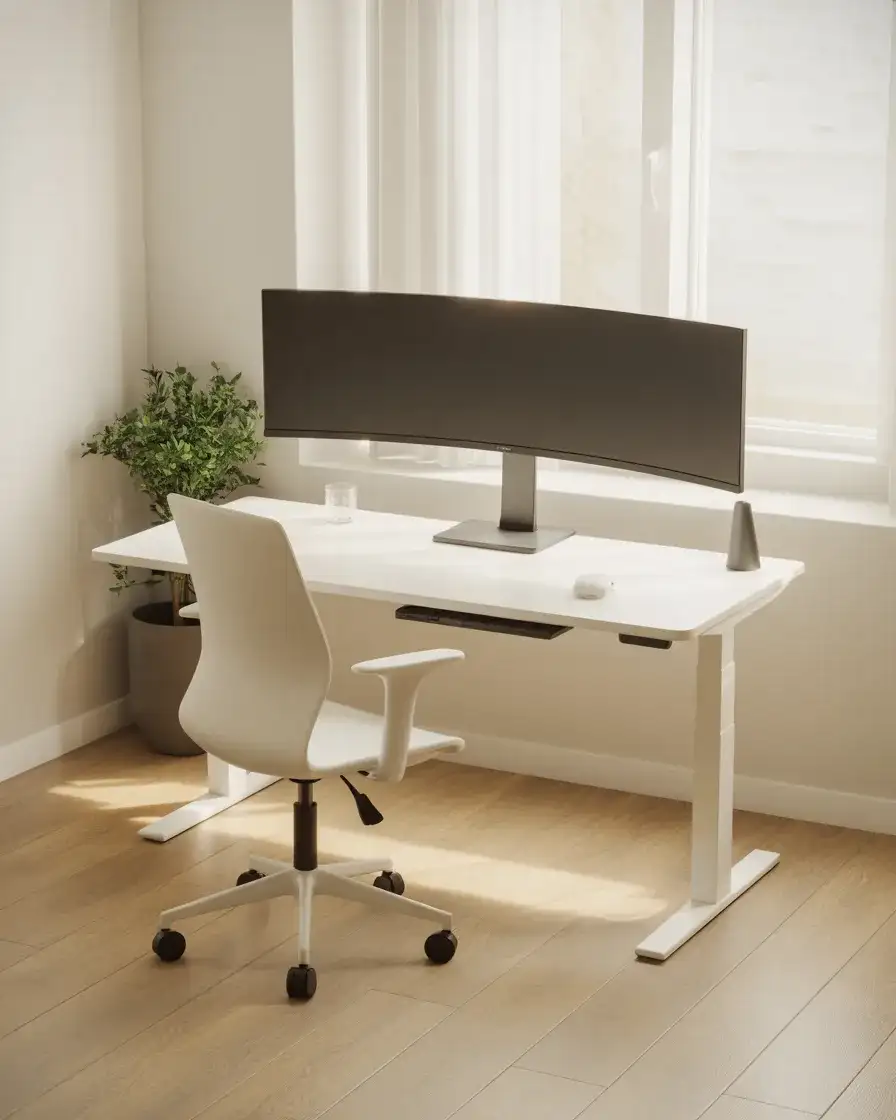The Minimalist Modern Gaming Office 1