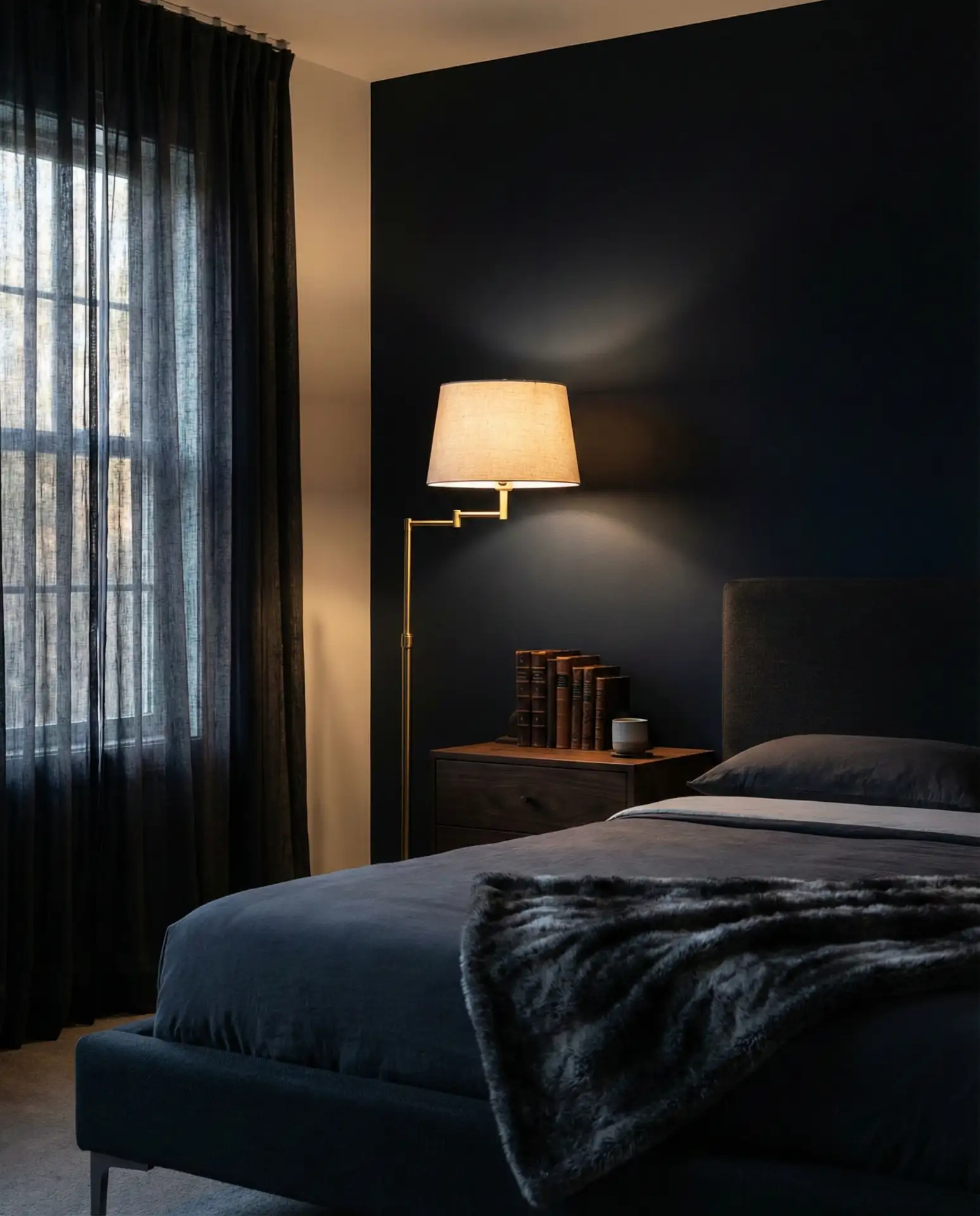 The Moody Dark Romantic Bedroom 1