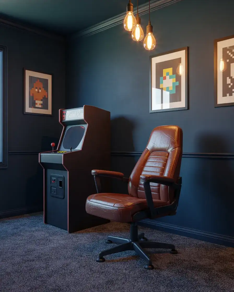 The Moody Retro Arcade Retreat 1