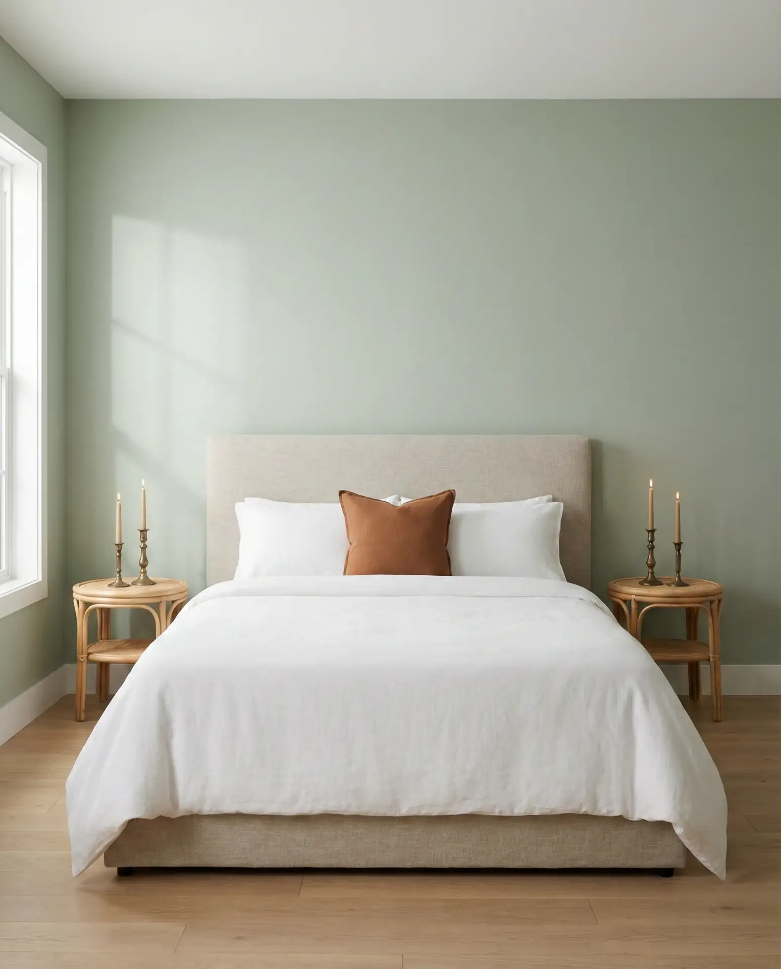 The Symmetrical Queen Setup with Matching Nightstands 2