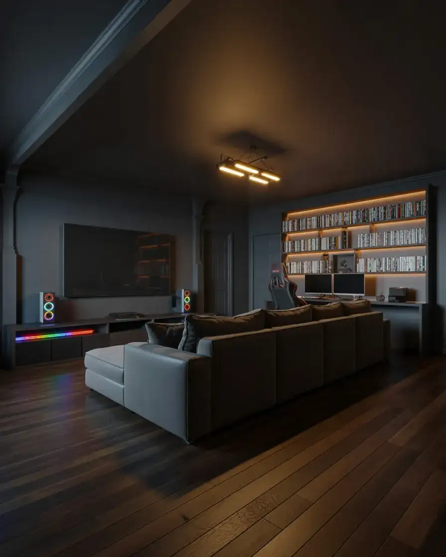 The Ultimate Man Cave Setup 1