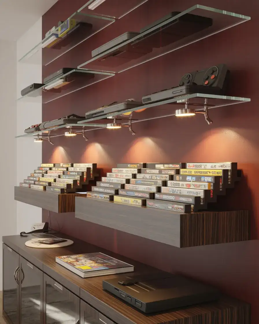 The Vintage Controller and Collectible Display Room 1