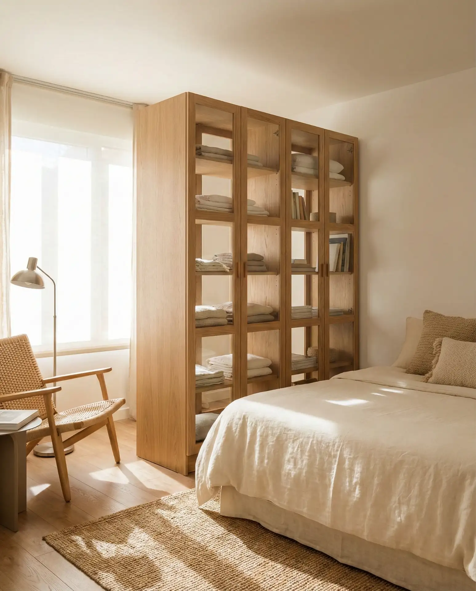 The Wardrobe-as-Room-Divider Layout 1