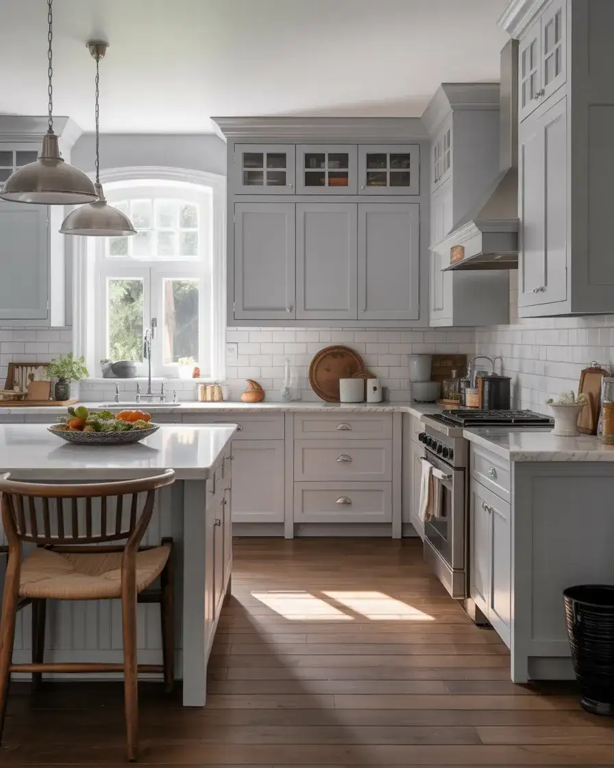 Transitional Style Blending Old and New 2