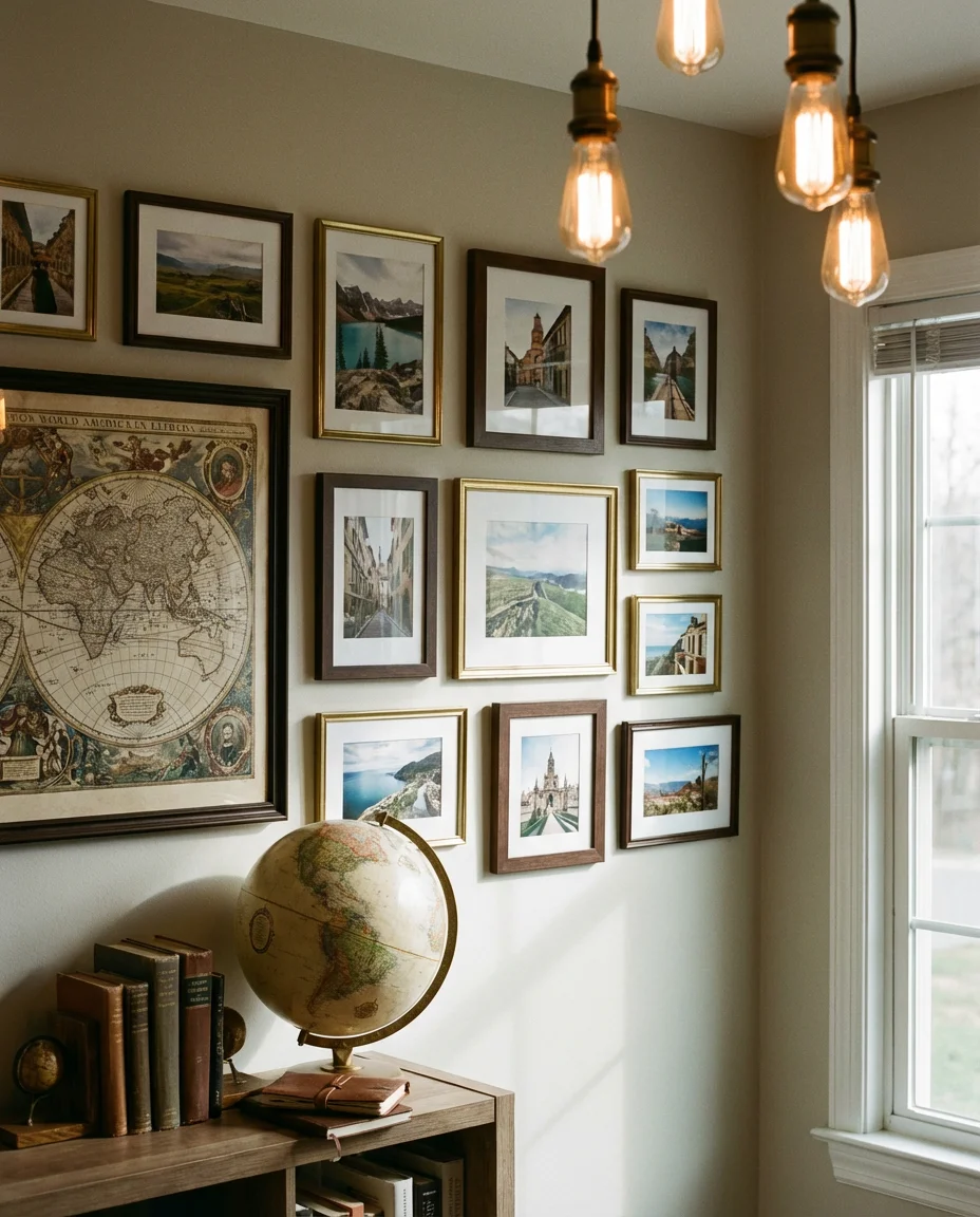 Travel Memory Photo Wall 1