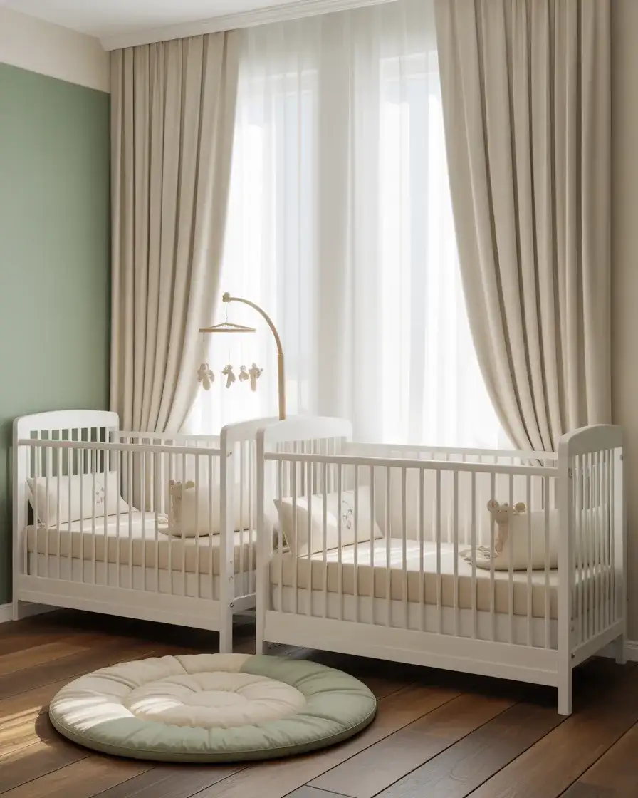 Twin Bedroom Ideas Baby Setup for Twins or Siblings 2