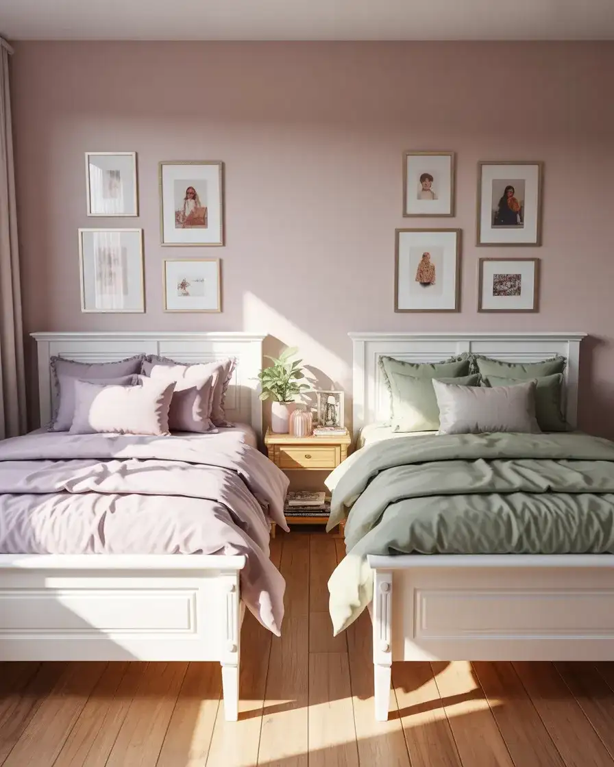Twin Bedroom Ideas for Sisters Sharing a Room 1