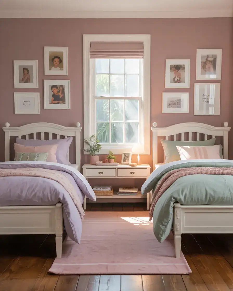 Twin Bedroom Ideas for Sisters Sharing a Room 2