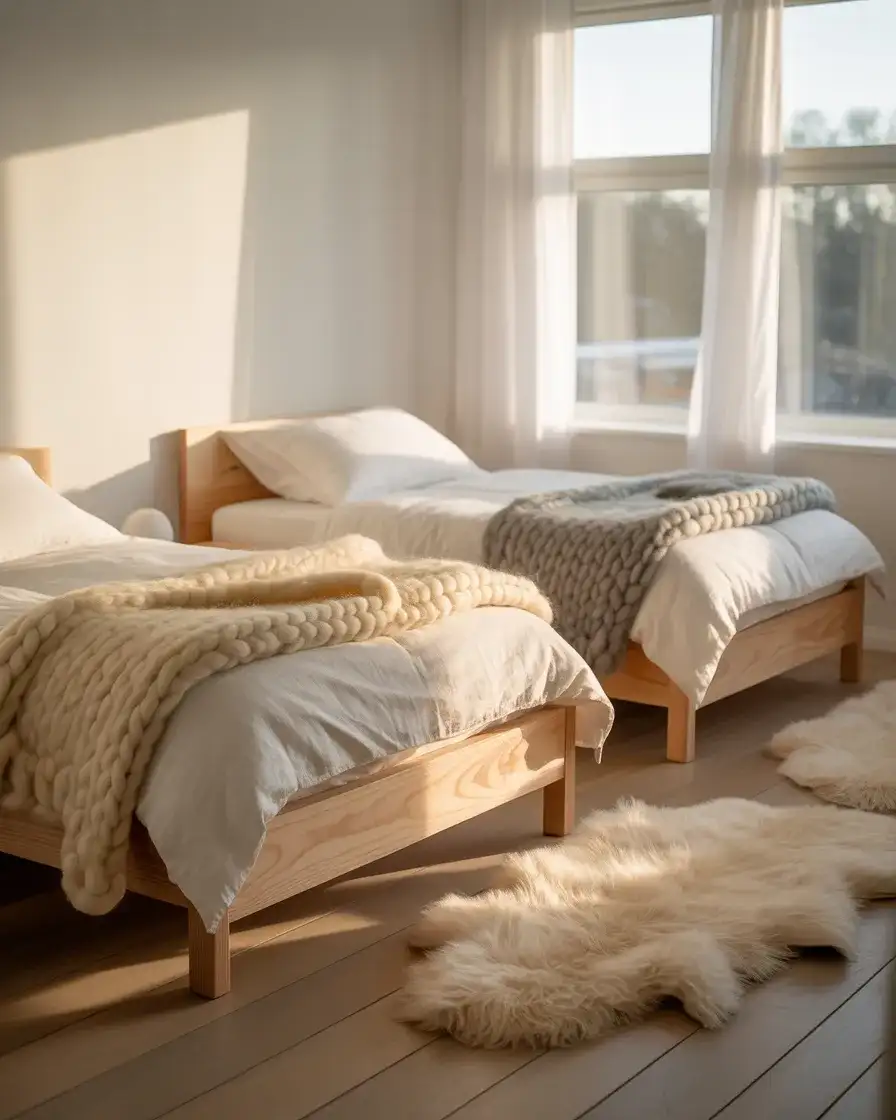 Twin Bedroom Inspo From Scandinavian Design 1