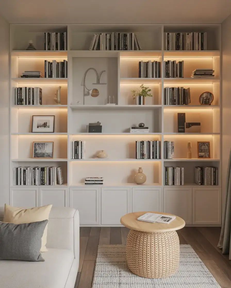 Under-Cabinet Lighting for Built-Ins 2