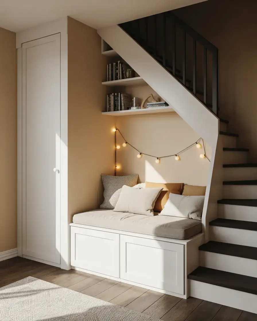 Under-Stair Book Nook 2