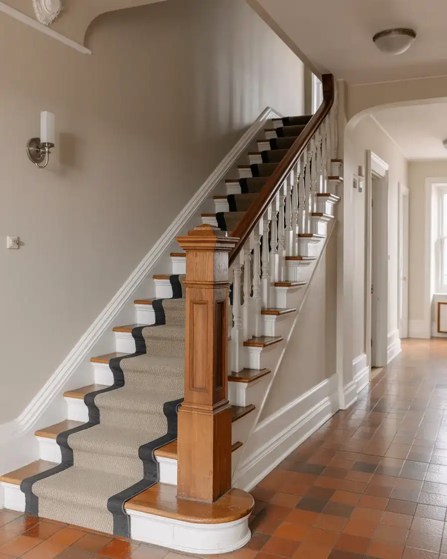 Victorian Staircases Restored with Modern Updates 2