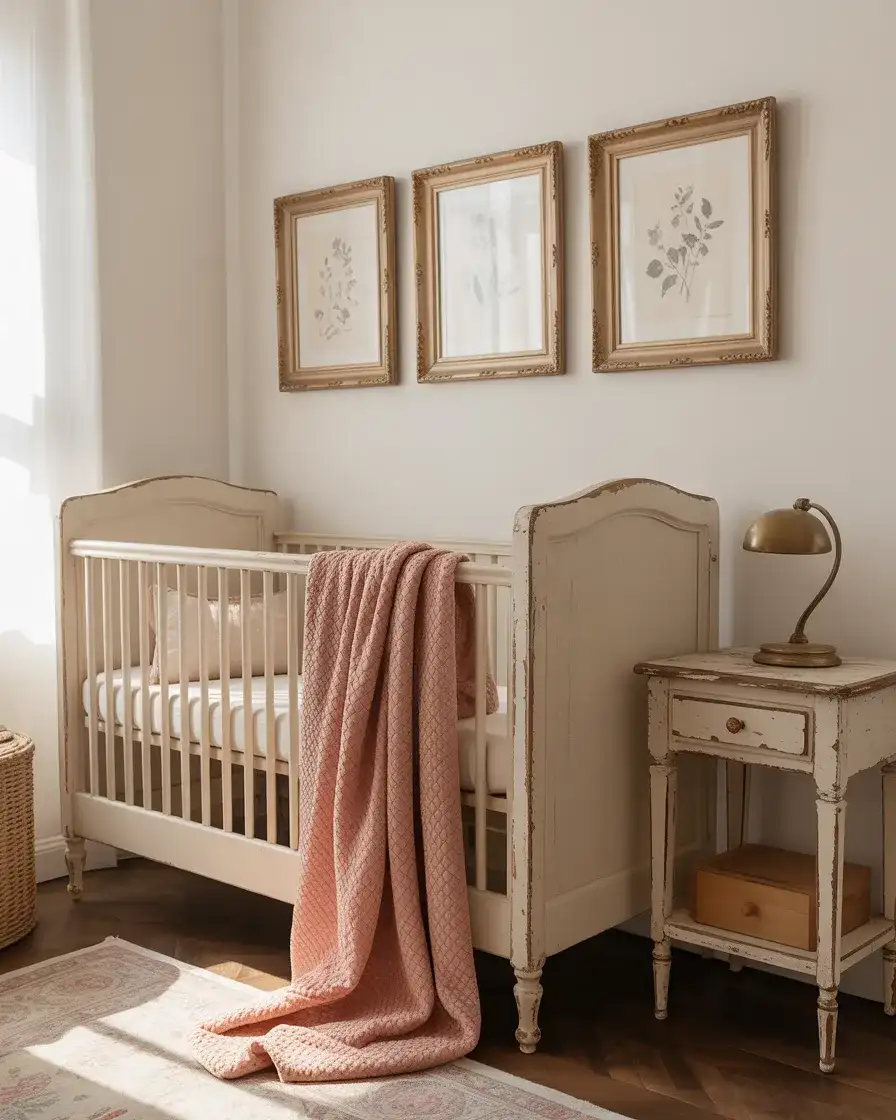 Vintage-Inspired Antique Nursery 1