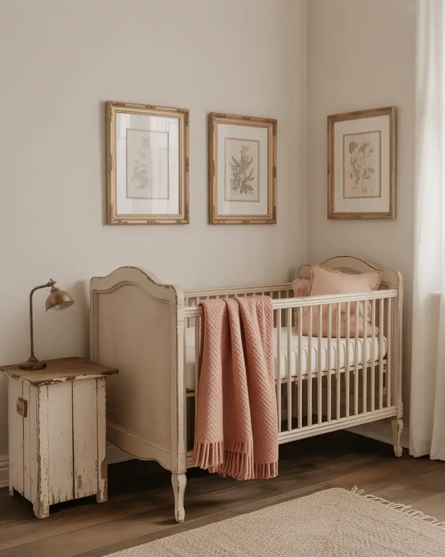 Vintage-Inspired Antique Nursery 2