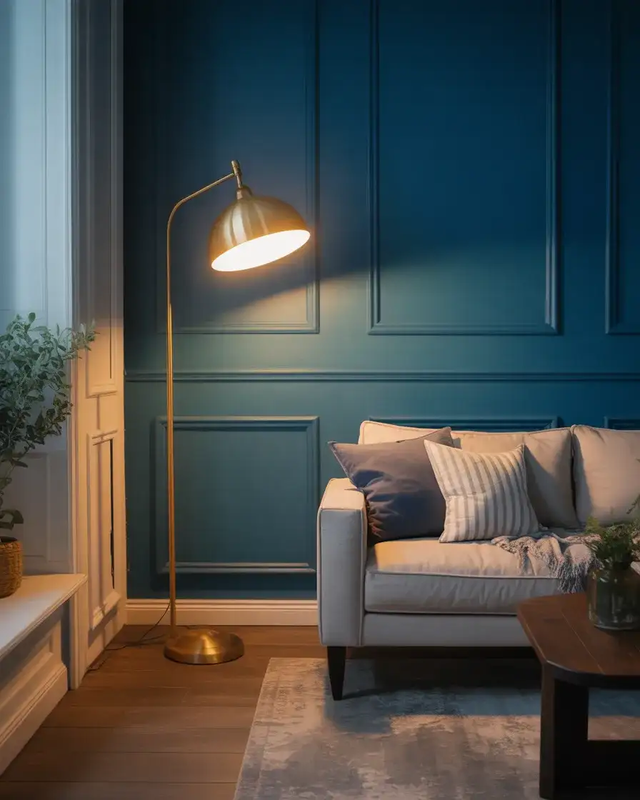 Warm Glow for Blue Walls 2