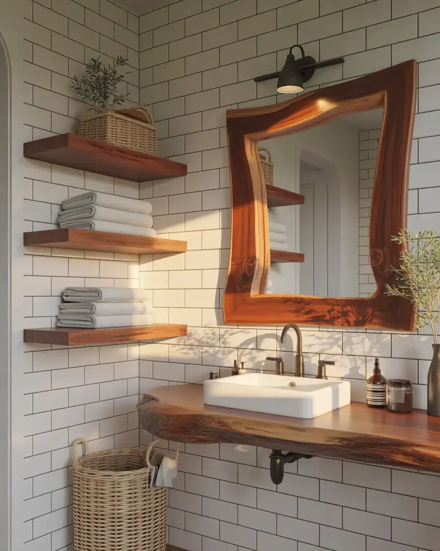 Warm Rustic Wood Accents 1