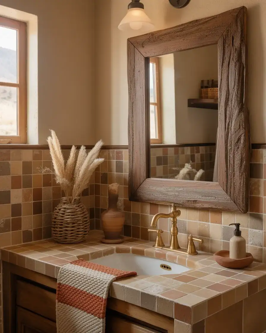 Western and Ranch-Inspired Bathroom 1