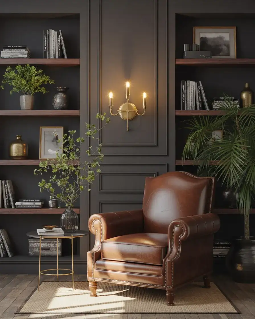 Window Seat Library Nook 1