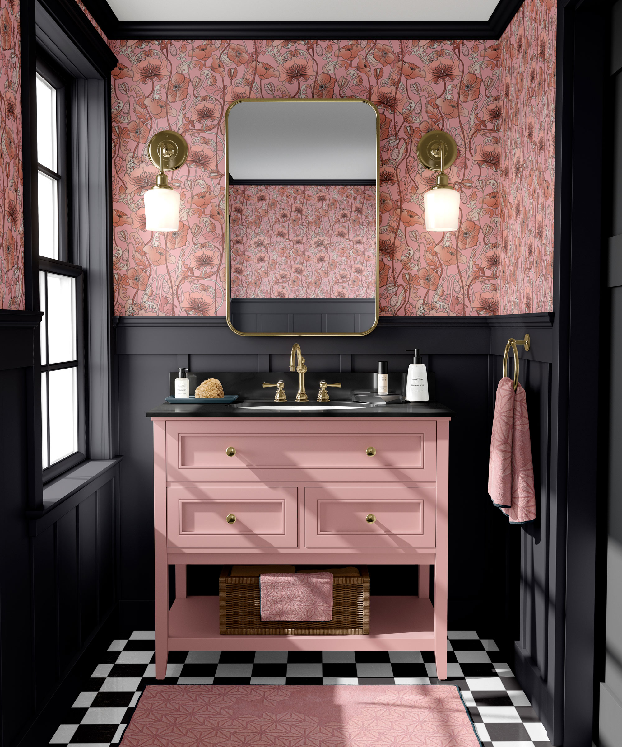 14 pink bathrooms that radiate positivity and calm | Real Homes