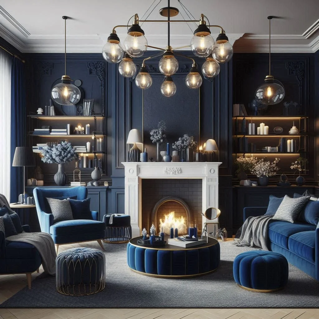 15 Navy Blue Living Room Ideas for a Chic Look