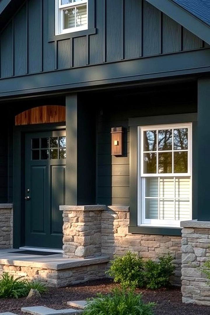 22 Dark Green Exterior Paint Schemes for Curb Appeal - Lost At E Minor