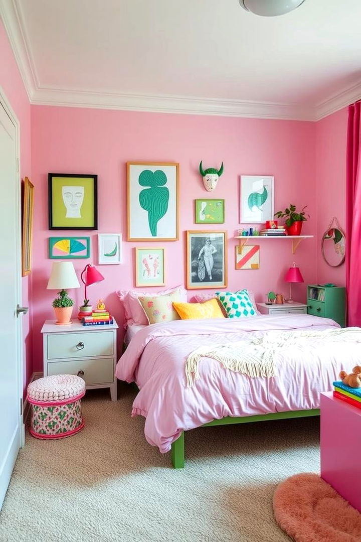 22 Pink and Green Bedroom Ideas for a Fresh Botanical Vibe - Lost At E Minor