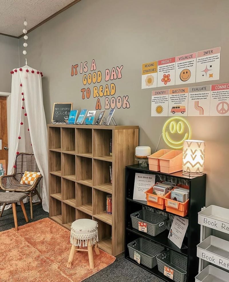 25 Cozy Reading Corner Classroom Ideas for Your Book Nook - Chaylor & Mads