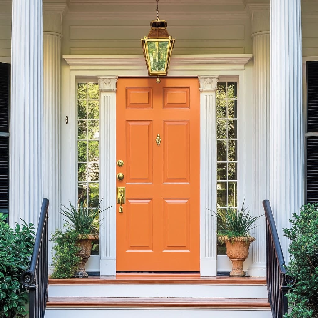 30 Burnt Orange Front Door Ideas: Stylish Designs and Tips