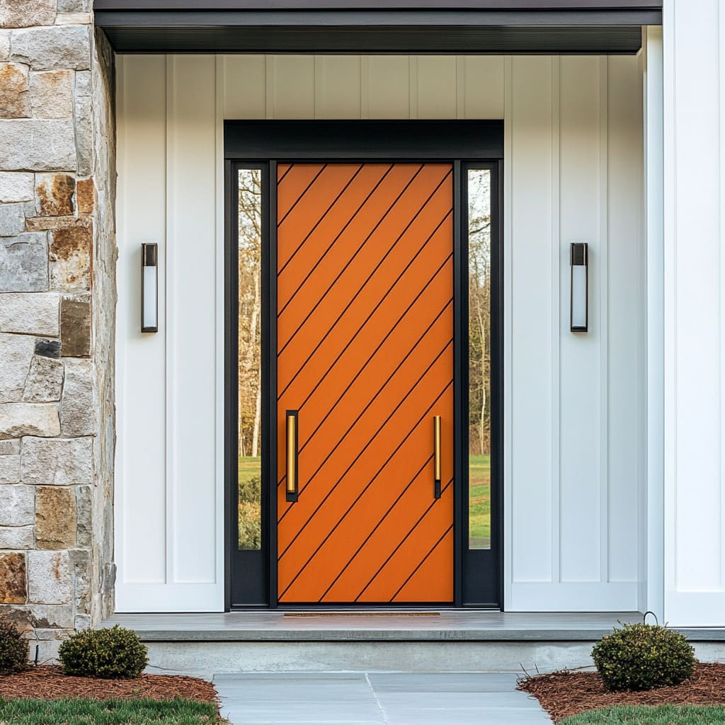 30 Burnt Orange Front Door Ideas: Stylish Designs and Tips