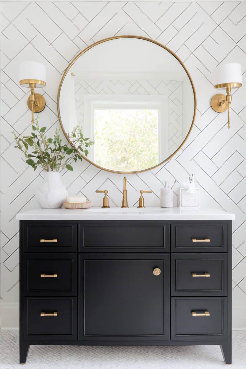 40 Chic Powder Room Ideas That Suit Every Guest's Tastes