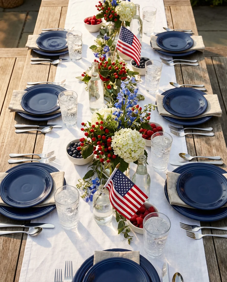 4th of July Backyard Party Decor 2