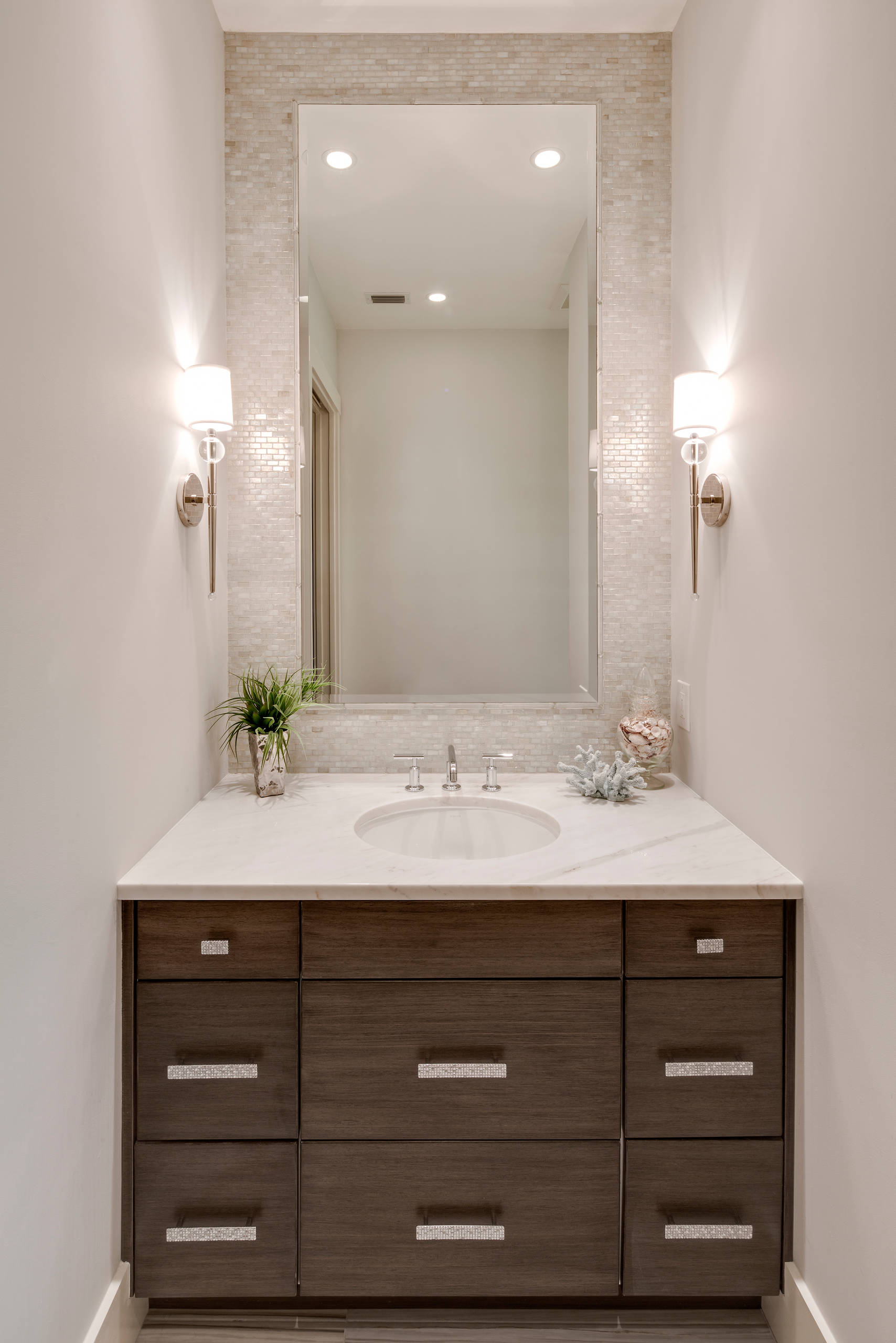 75 Coastal Powder Room Ideas You'll Love - March, 2026 | Houzz