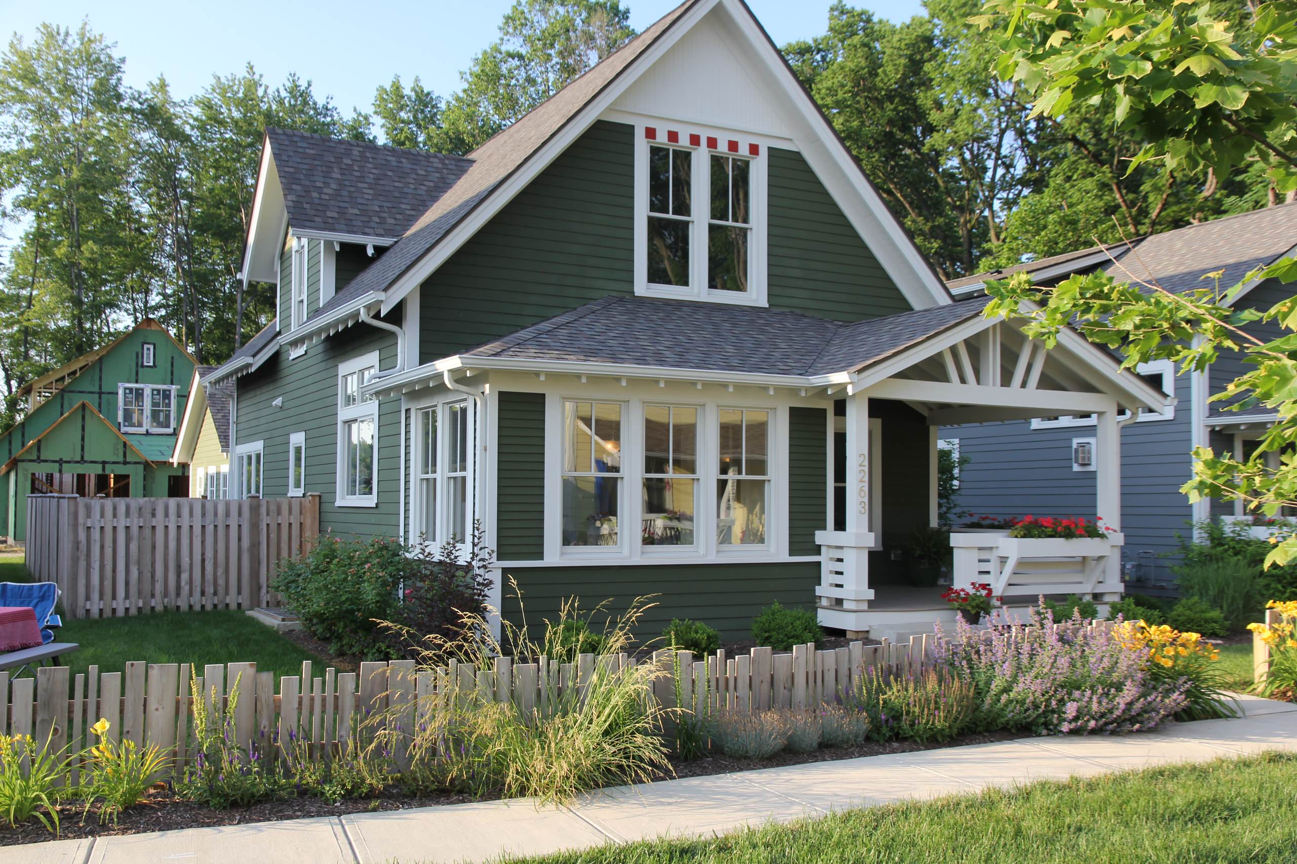 75 Green Exterior Home Ideas You'll Love - March, 2026 | Houzz