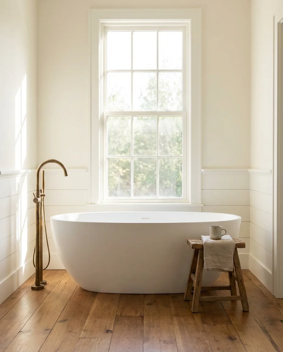 A Freestanding Soaking Tub as the Focal Point 1
